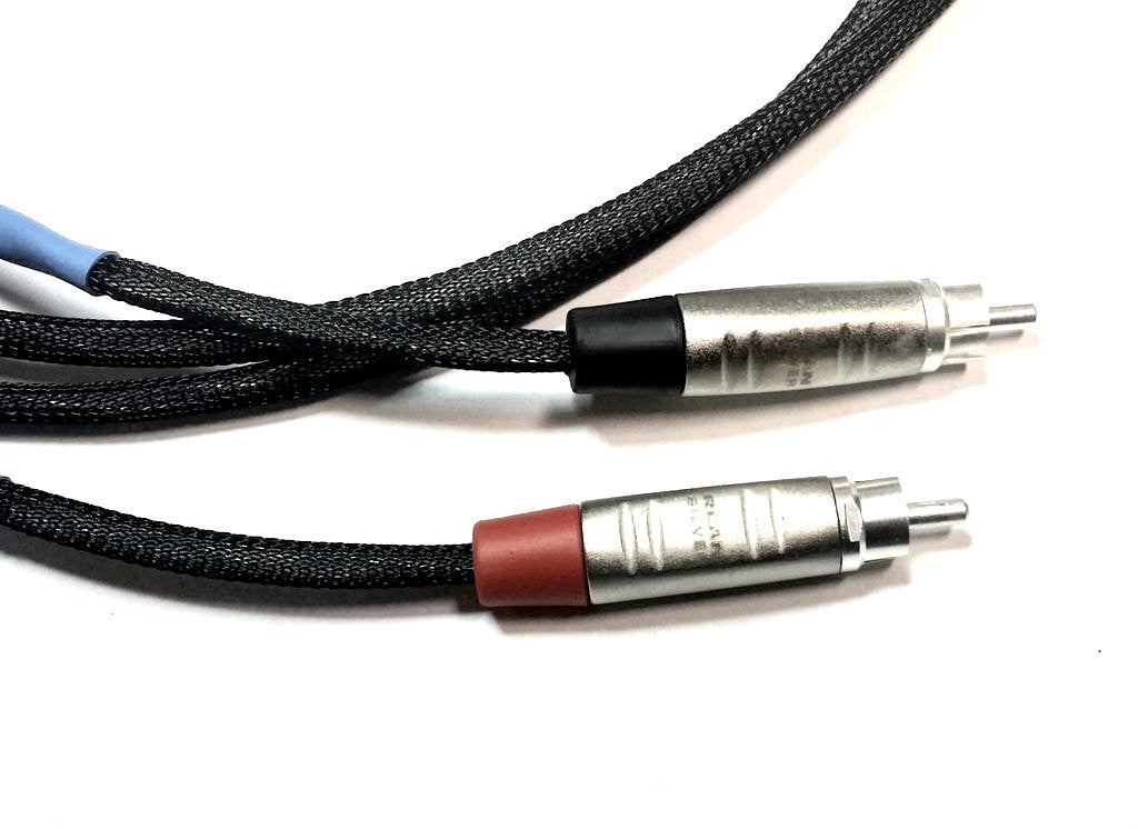 SOLID SILVER RCA:  RCA-Solid