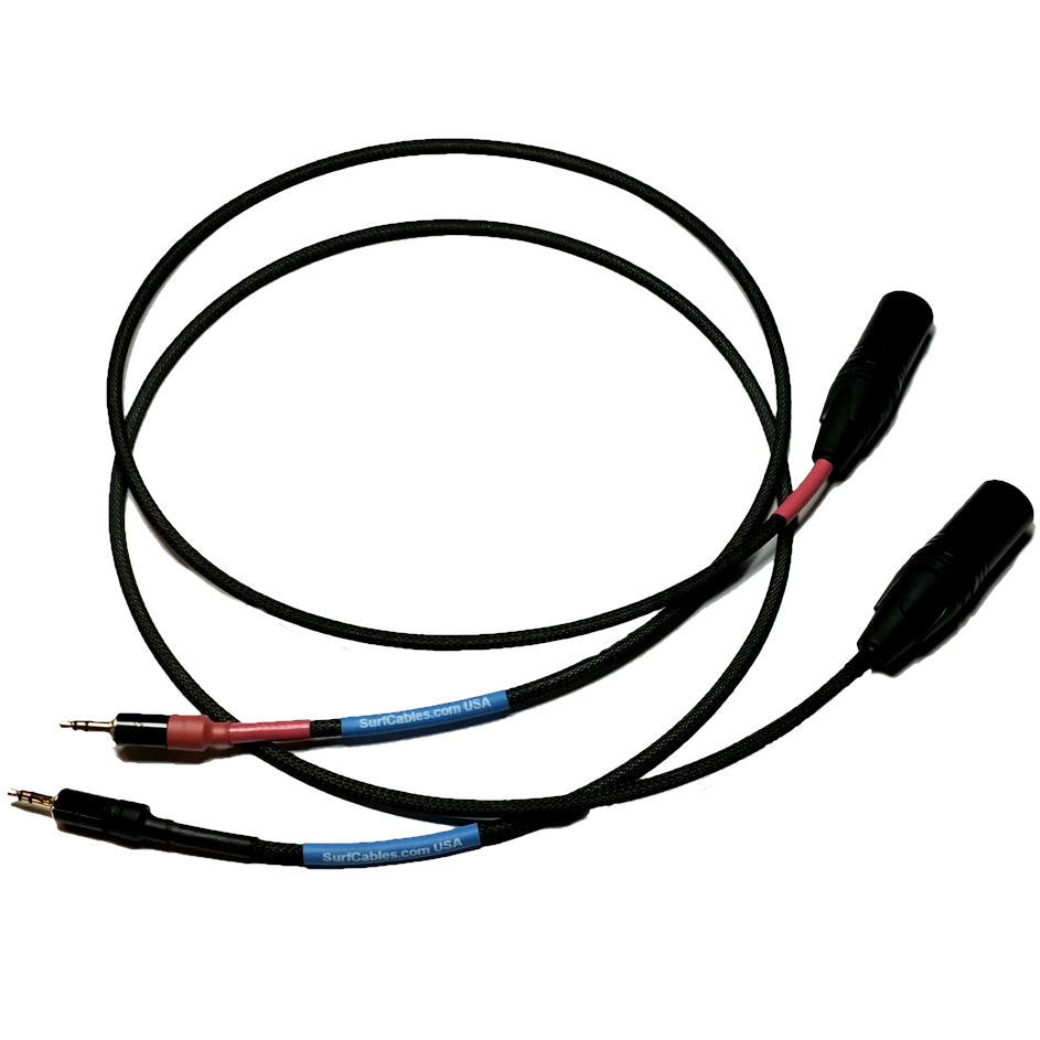 Cables for PONOPLAYER; Balanced Cables for Pono Player Balanced Mode