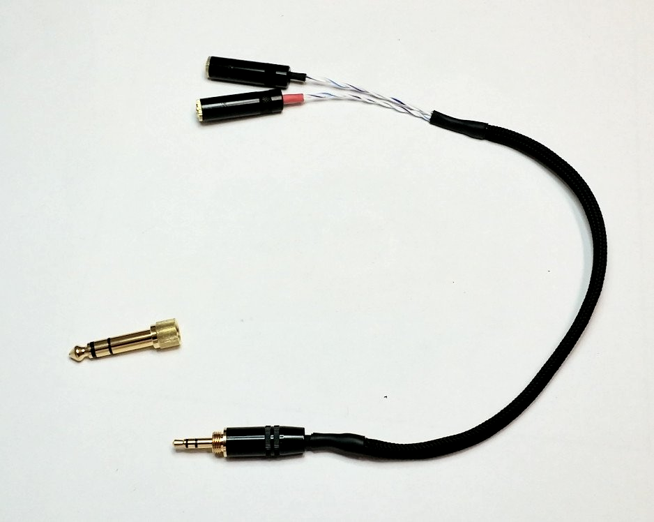 Cables for PONOPLAYER; Balanced Cables for Pono Player Balanced Mode